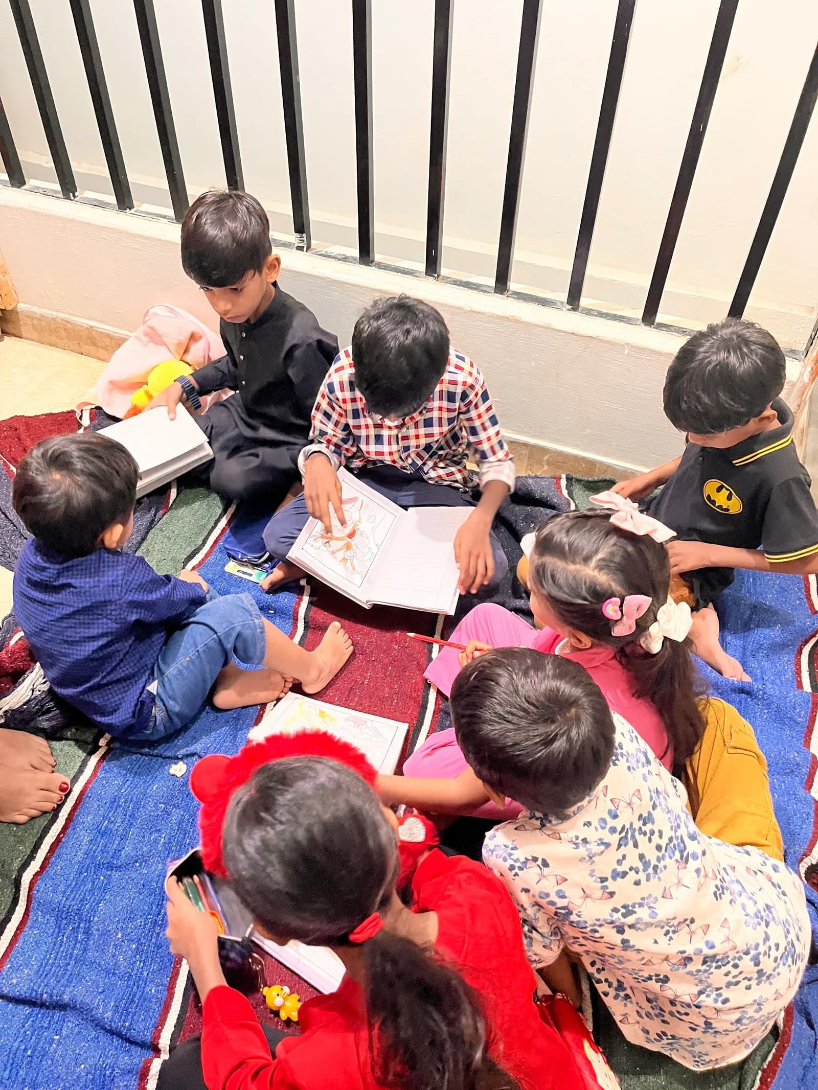 Children learning in classroom setting