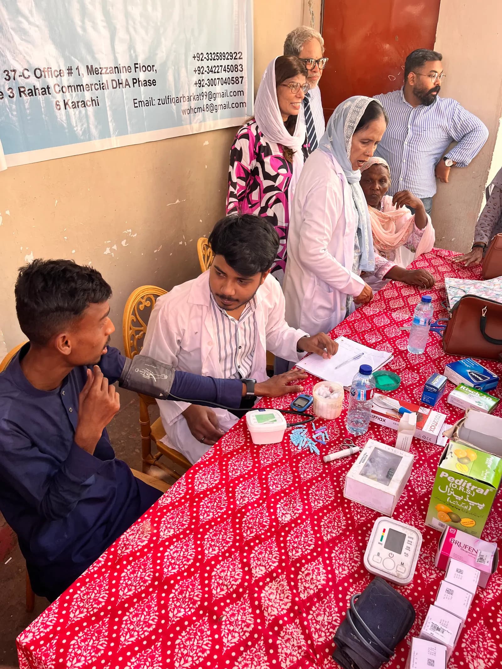 Community medical outreach event