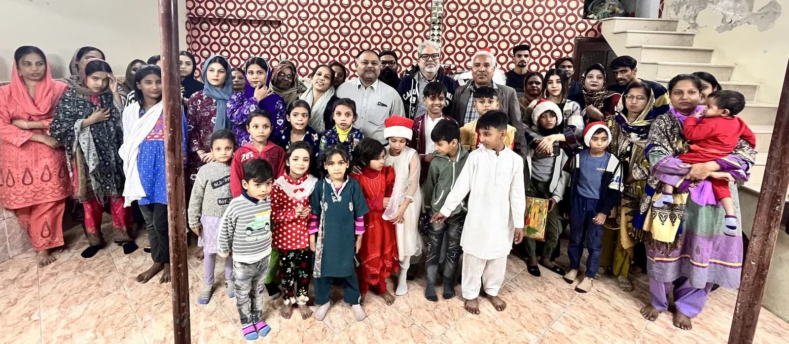 Community event with children