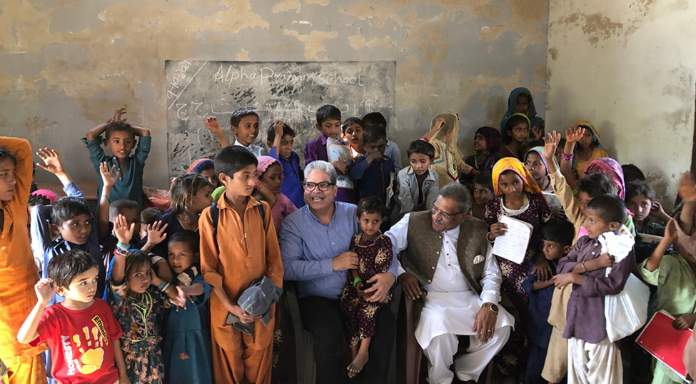 Children learning in classroom setting