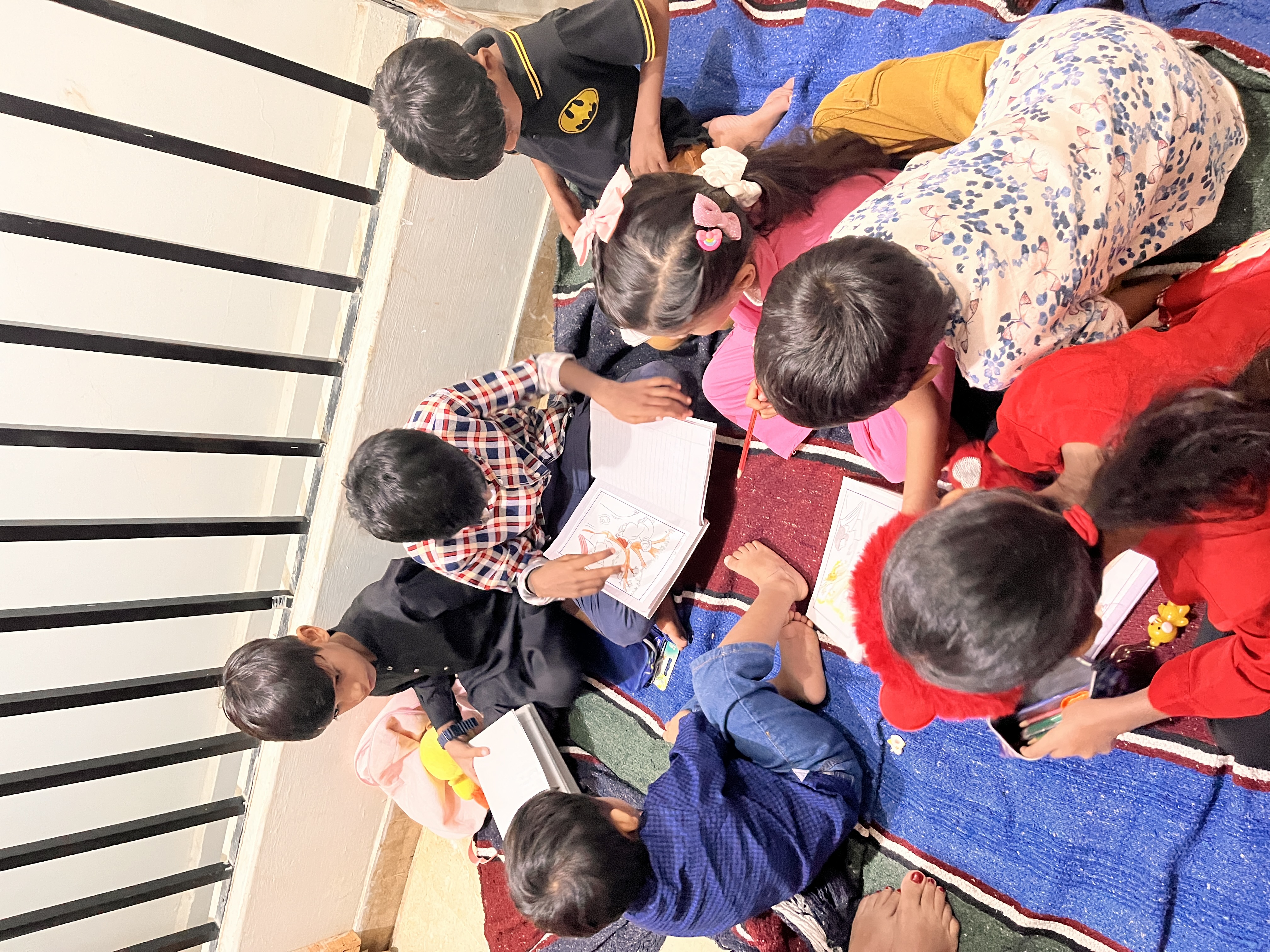 Children learning in classroom setting