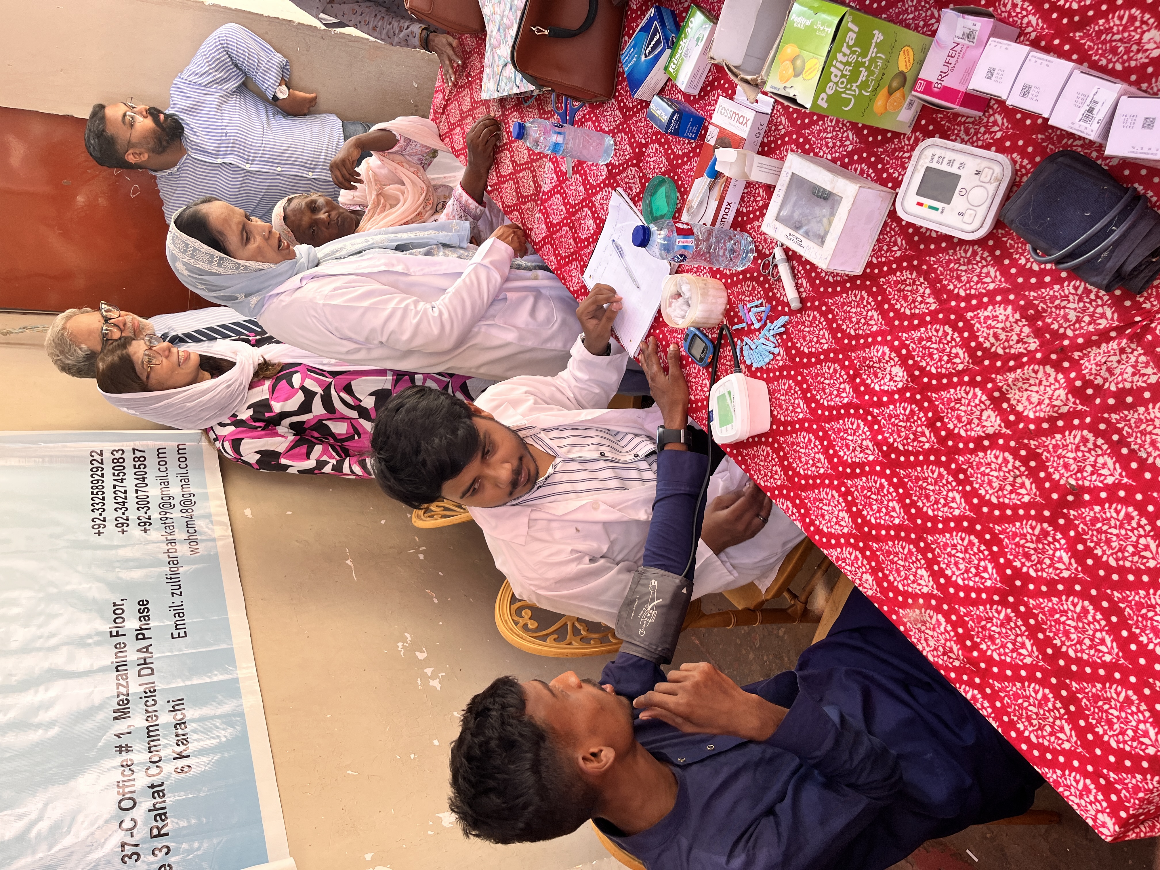 Community medical outreach event